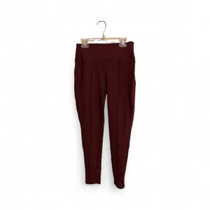 Women's Burgundy leggings